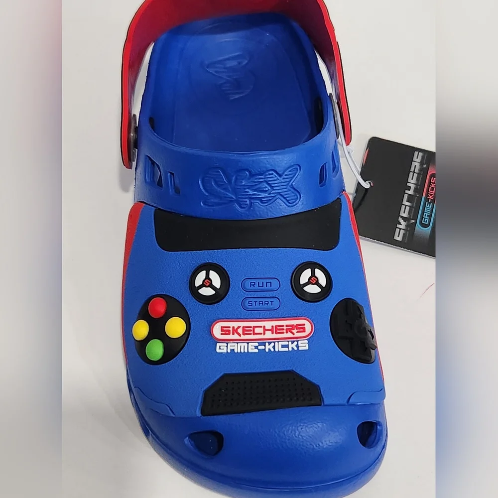 Skechers Foamies Game-Kicks Light Up Shoes
